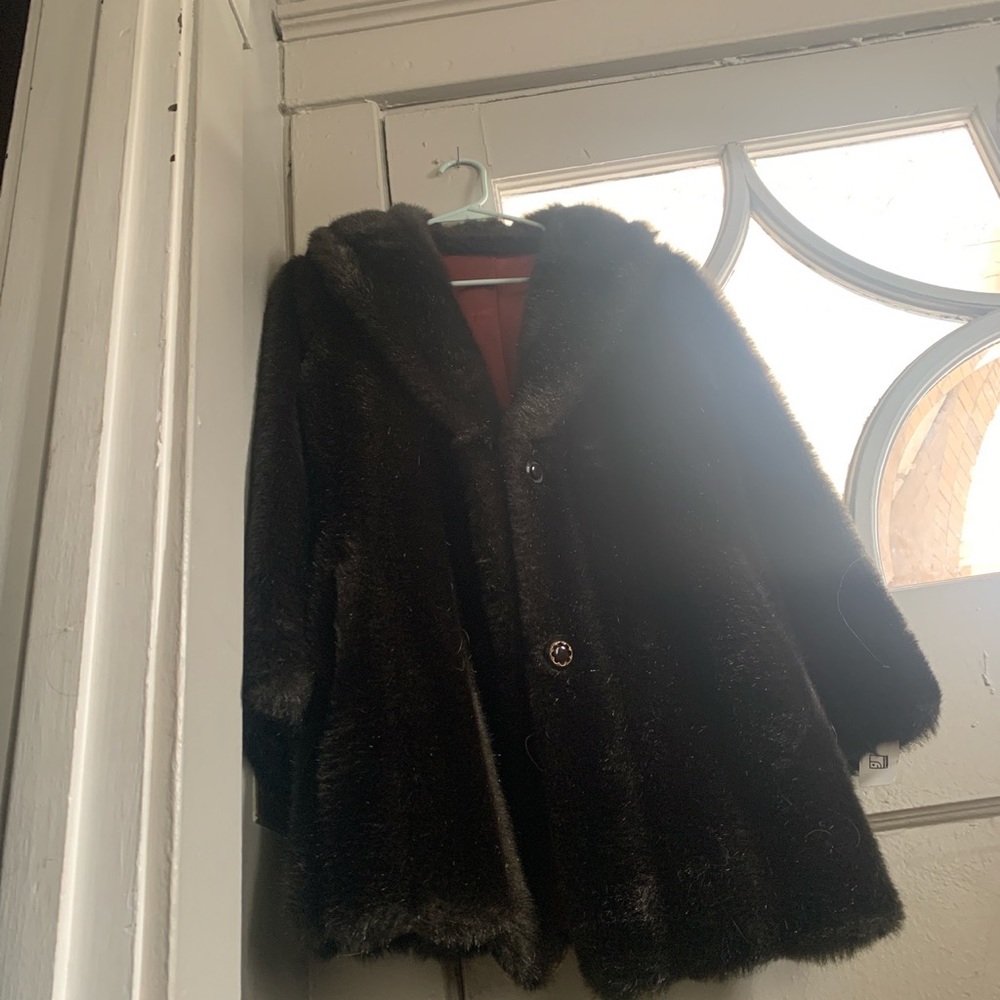 VINTAGE fur jacket